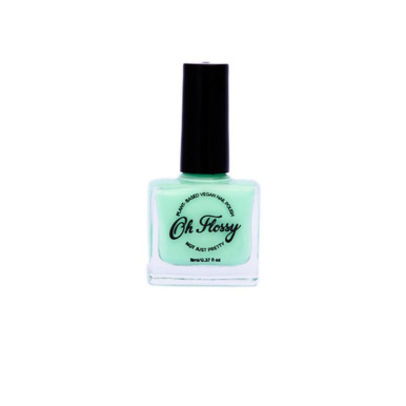Oh Flossy Nail Polish – Brilliant – Cream Fluoro Green