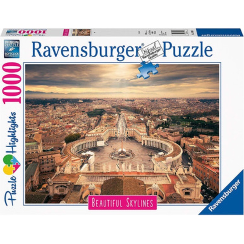 Ravensburger 1000pc – Beautiful Skylines – Rome Puzzle