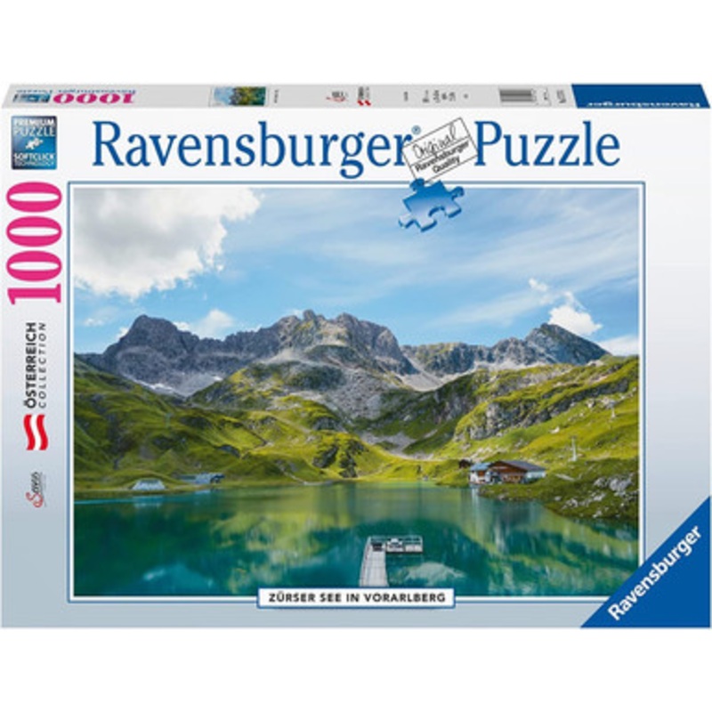 Ravensburger 1000pc – Zeurser See in VorarlbergPuzzle