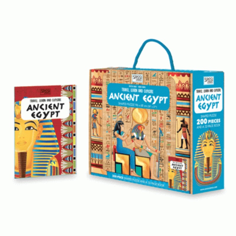 Sassi Travel, Learn and Explore – Ancient Egypt Set, 205 pcs