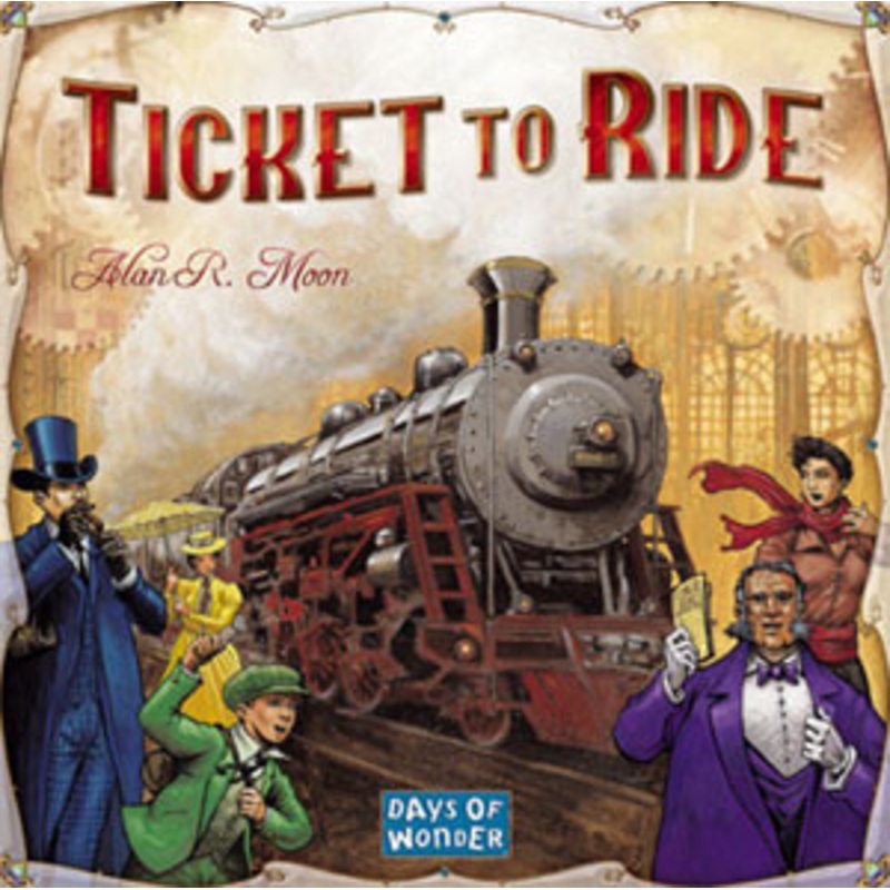Ticket to Ride Board Game by Days Of Wonder