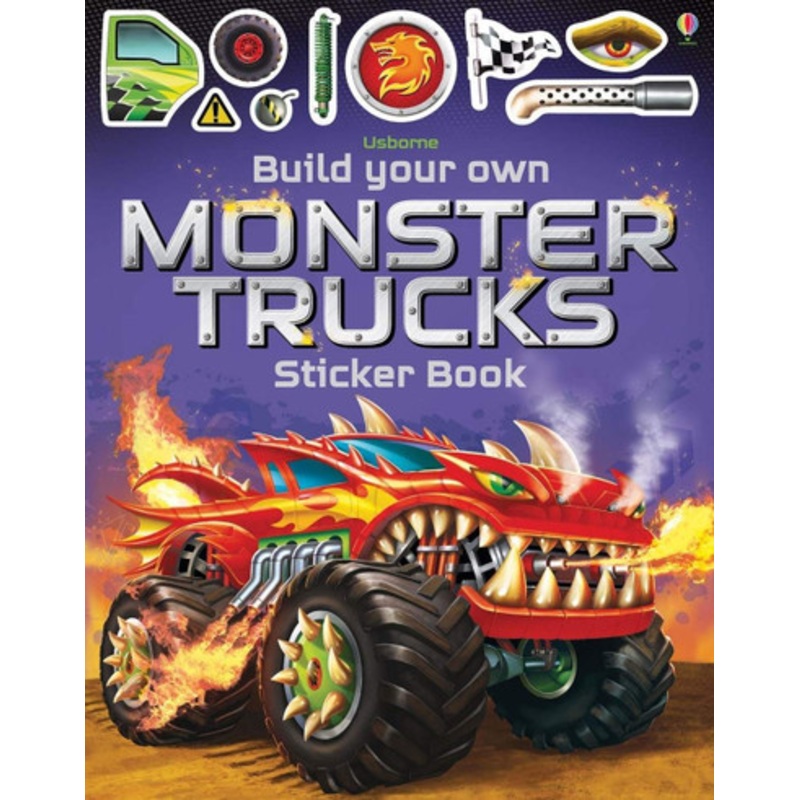 Usborne – Build Your Own Monster Trucks Sticker Book