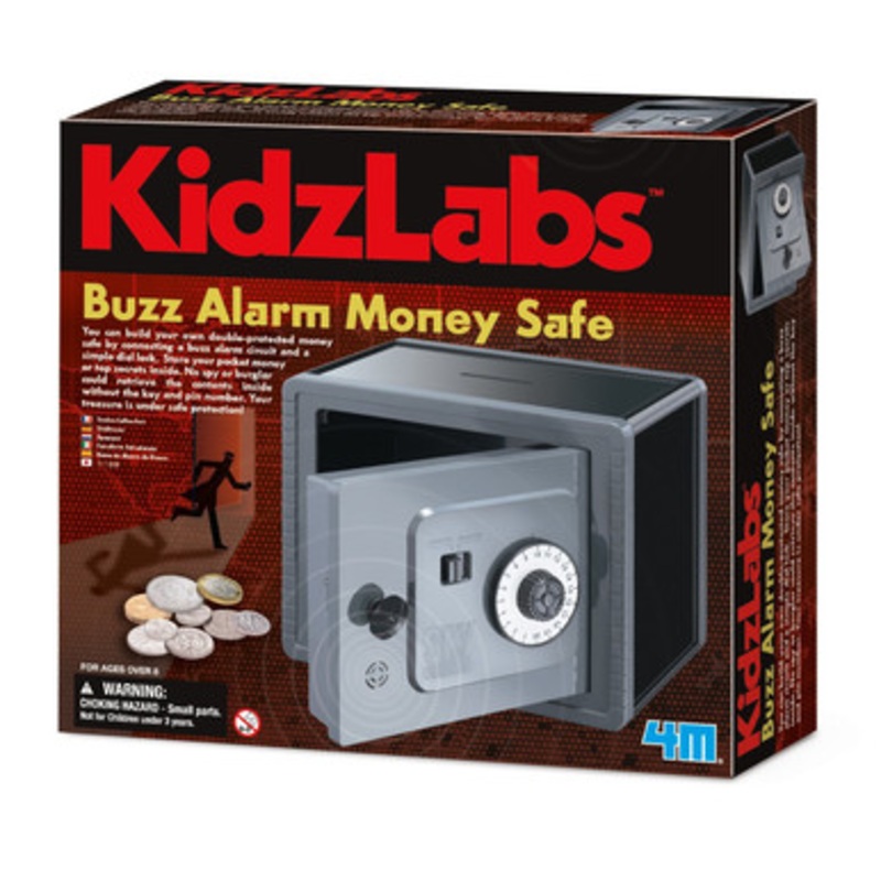 4M – KidzLabs – Buzz Alarm Money Safe