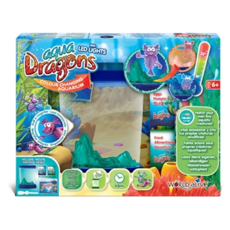Aqua Dragons – Colour Changing Box Kit with LED lights
