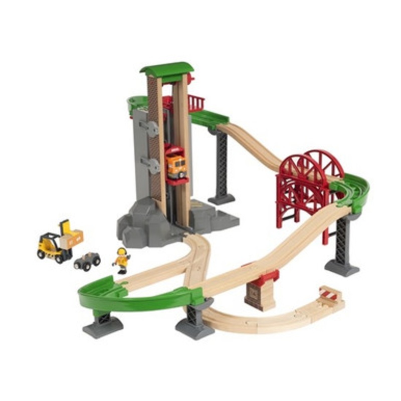 Brio – Lift and Load Warehouse Set 33887