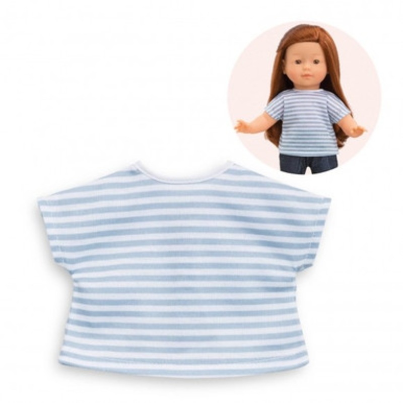 Corolle – Ma Corolle – Grey Striped T-Shirt – 36cm
