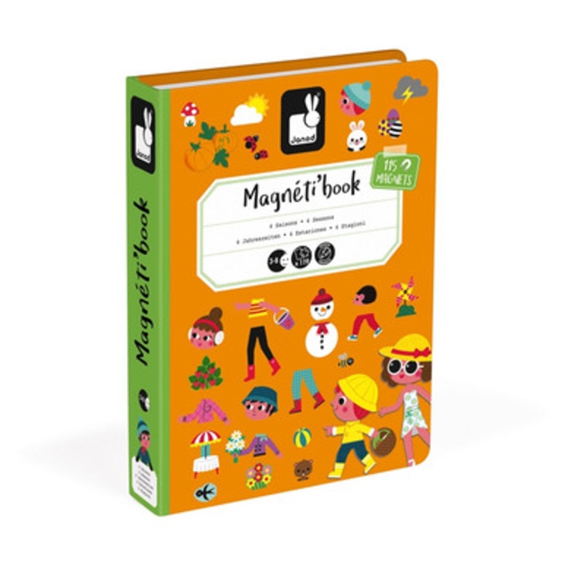 Janod – 4 Seasons Magnetibook