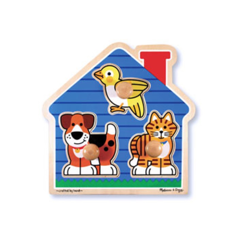 Melissa & Doug – House Pets Knob Puzzle