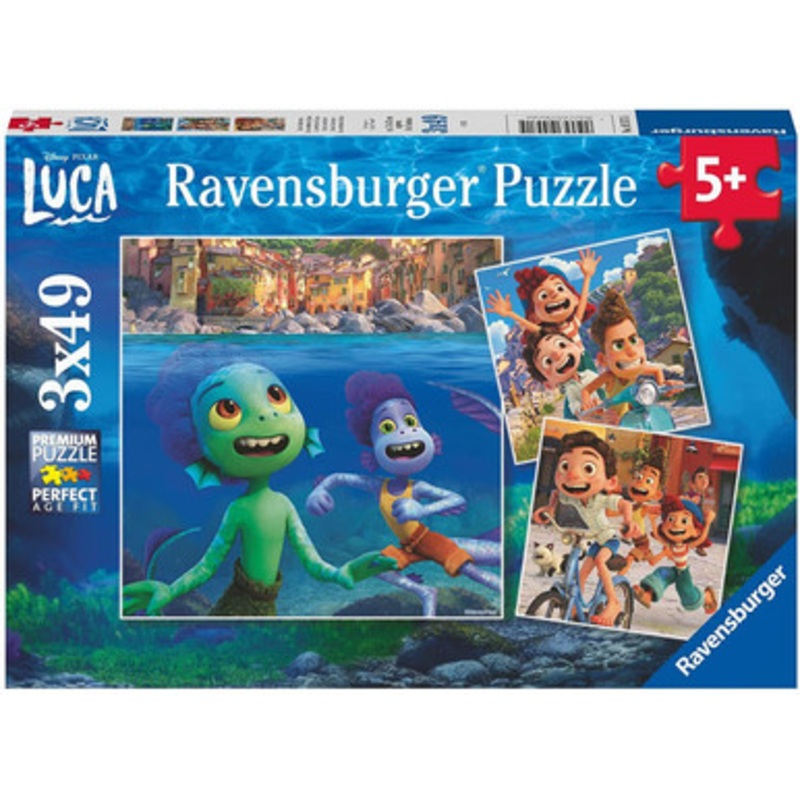 Ravensburger 3x49pc- Disney Pixar Luca