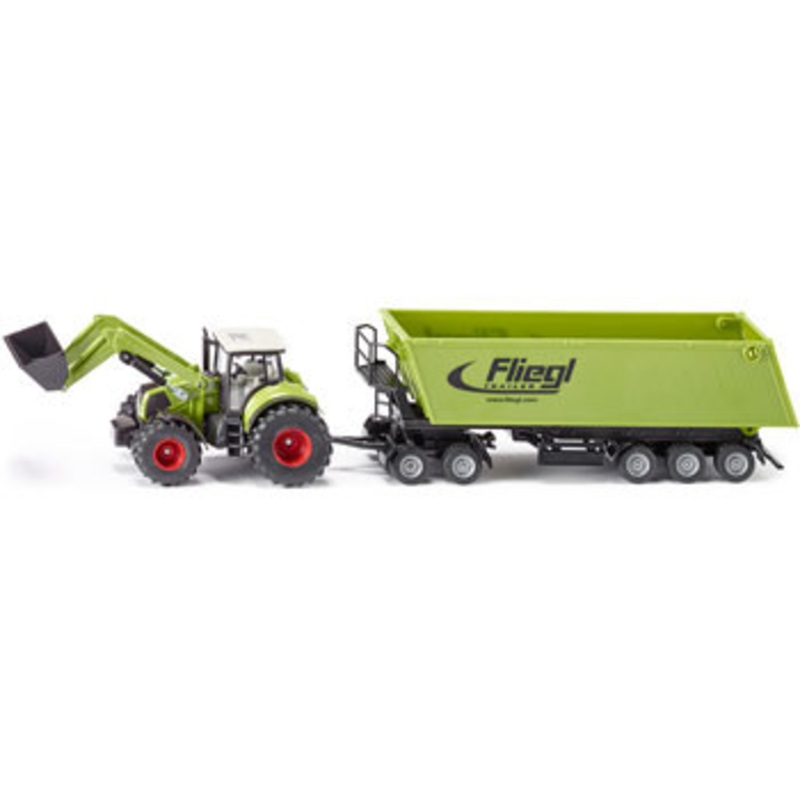 Siku – 1949 – Tractor with Front loader, Dolly and Tipping Trailer – 1:50 Scale