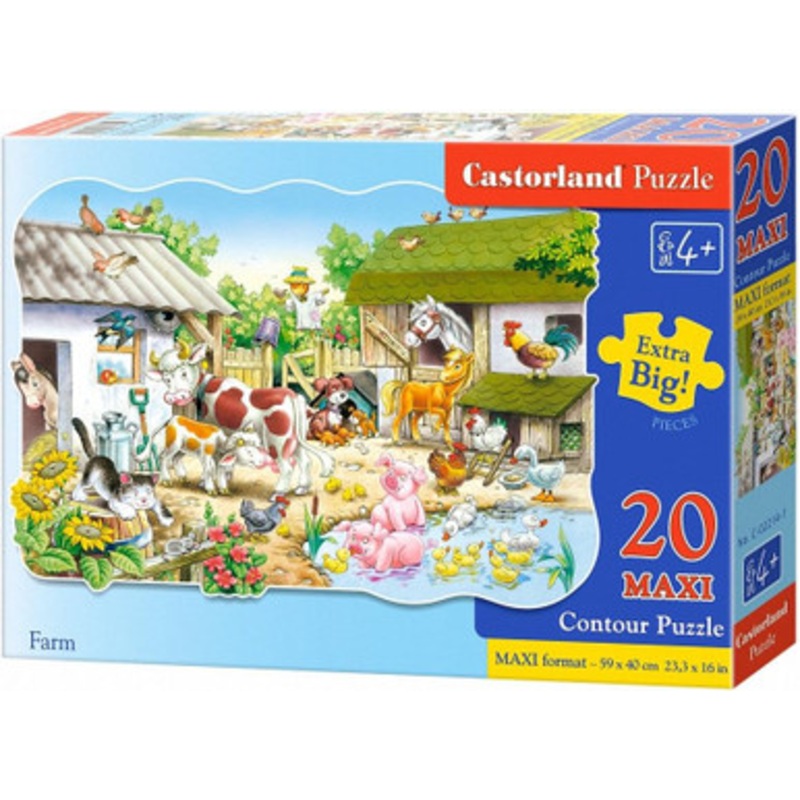 Castorland – 20pc Maxi Puzzle – Farm