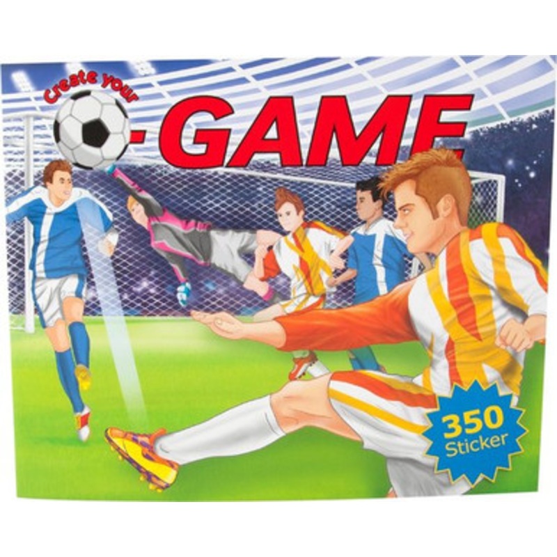 Create Your Soccer Game Stickerbook