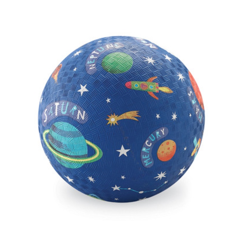 Crocodile Creek 7 Playground Ball – Solar System (Blue)