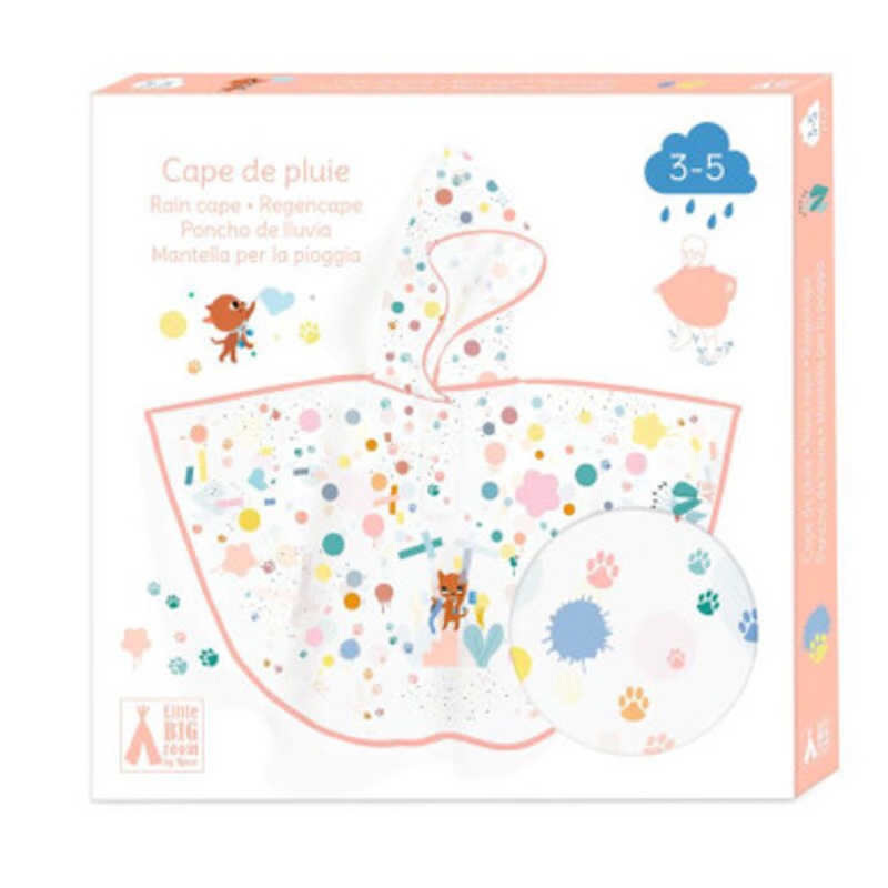Djeco – Cat Rain Cape (Small)