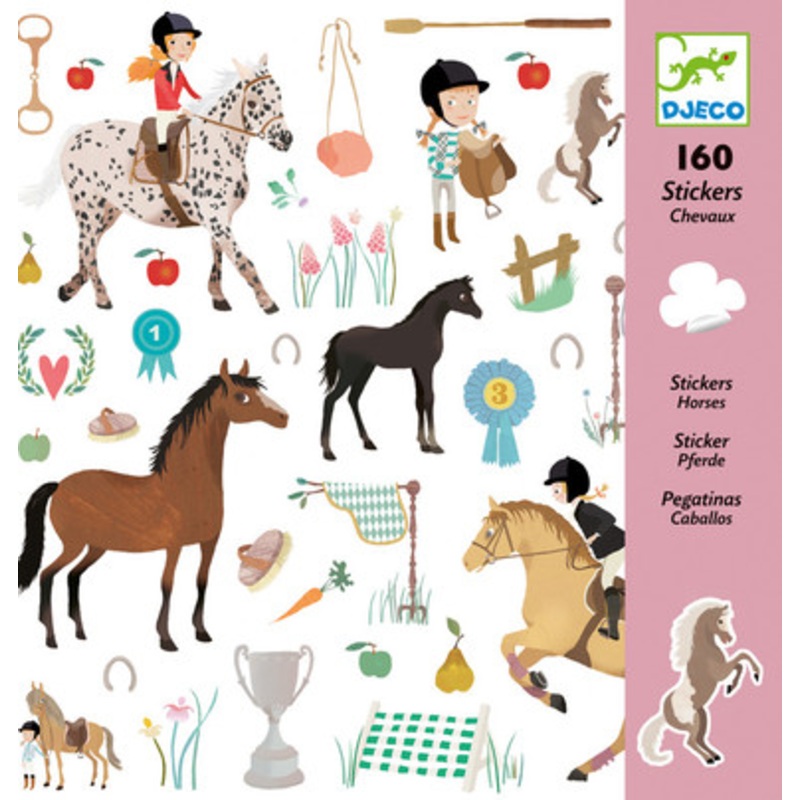Djeco – Horses Stickers