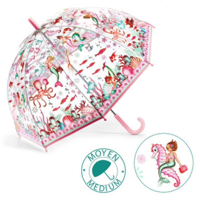 Djeco – Mermaid PVC Child Umbrella