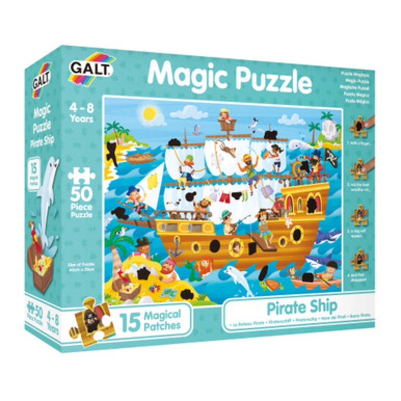 Galt – Magic Puzzle – Pirate Ship Puzzle 50pc