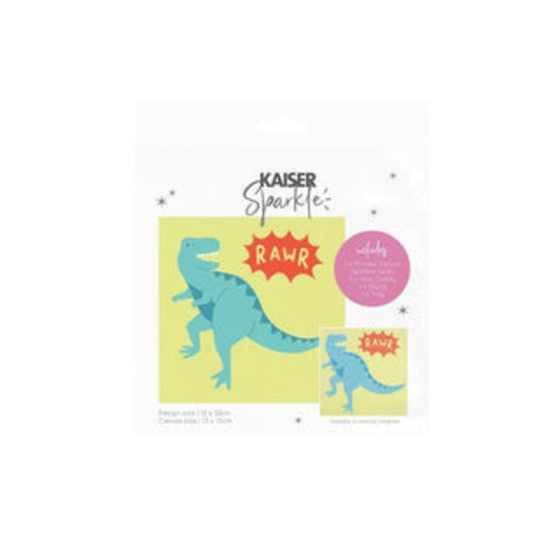 Kaisercraft – Sparkle Art Kit – Dinosaur