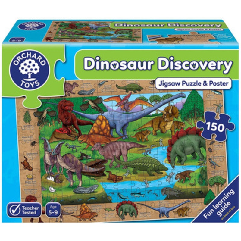 Orchard Toys – Dinosaur Discovery Puzzle 150pc