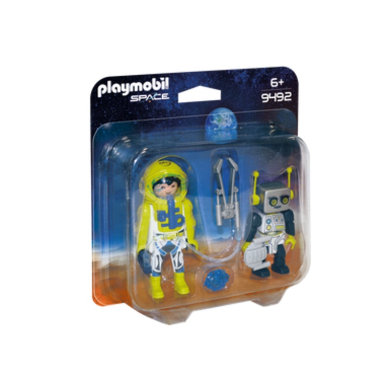 Playmobil – Astronaut and Robot Duo Pack