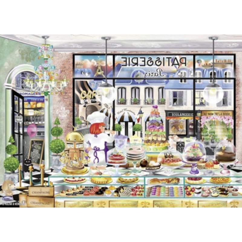 Ravensburger 1000pc – Wanderlust Good Morning Paris