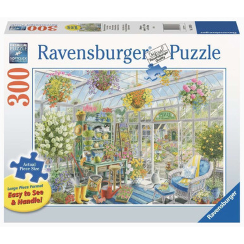 Ravensburger 300pc – Greenhouse Heaven Large Format Puzzle