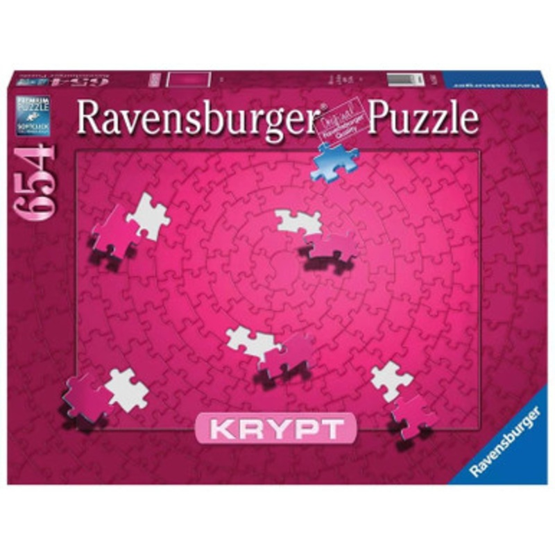 Ravensburger – KRYPT Pink Spiral Puzzle 654pc