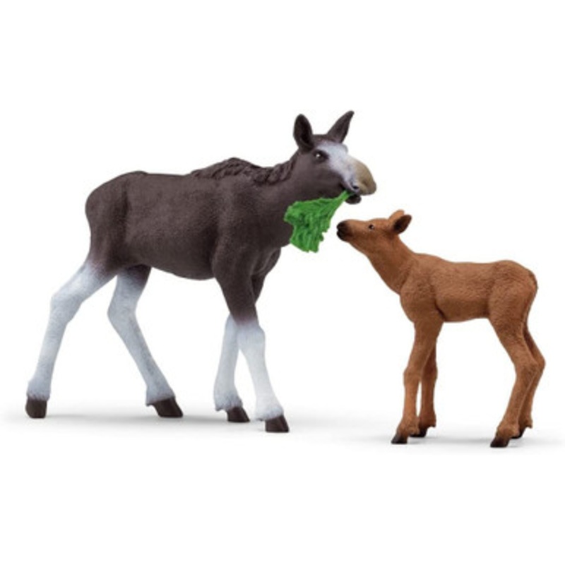 Schleich Wild Life – Moose and Calf 42603