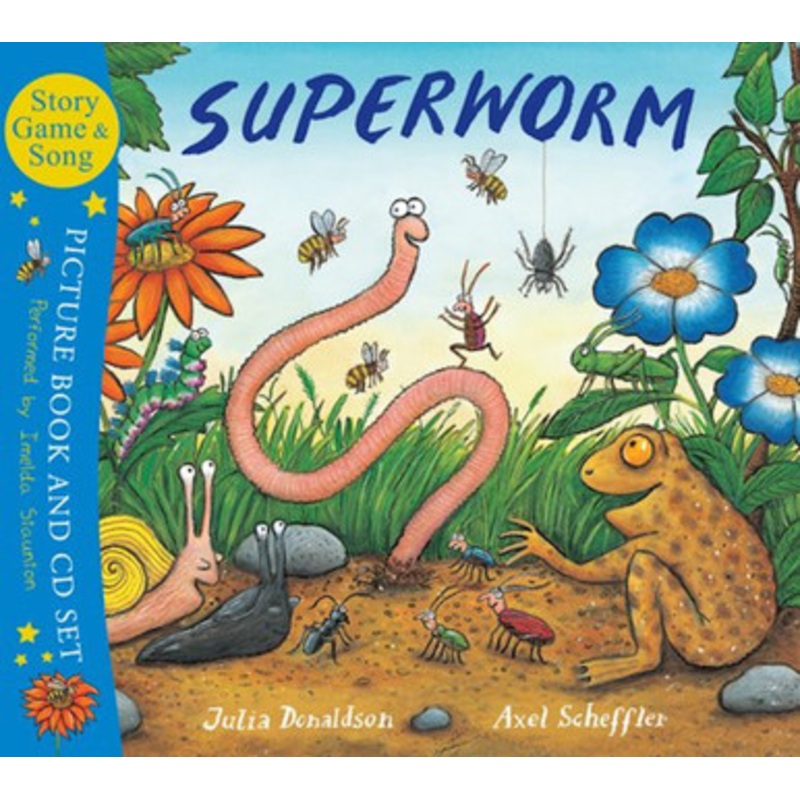 Scholastic – Superworm Book With CD