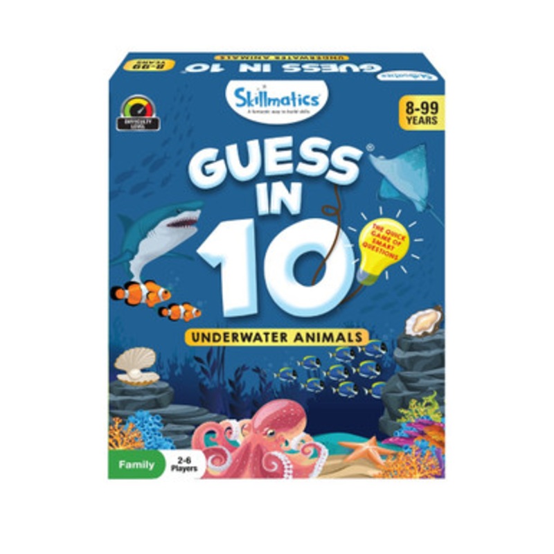Skillmatics – Guess in 10 – Underwater Animals