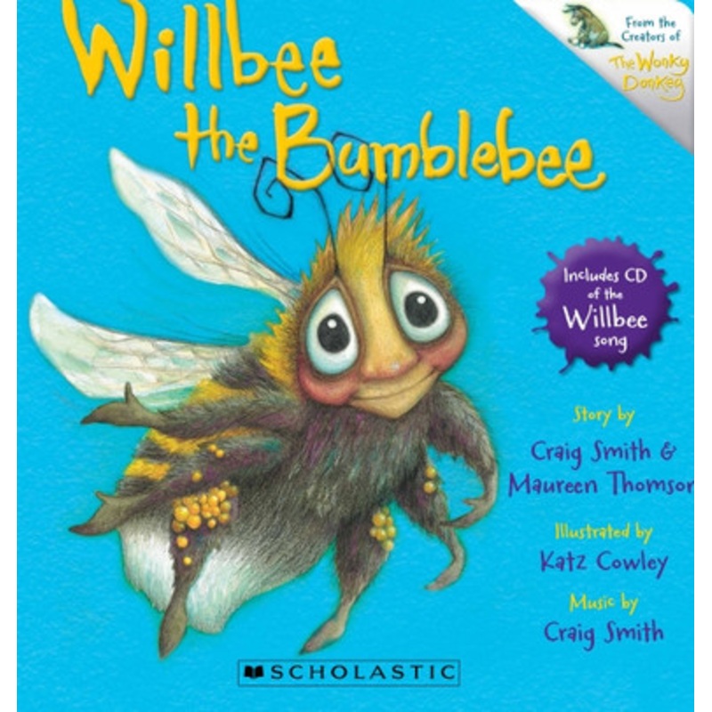 Willbee the Bumblebee Includes Bonus CD of Song
