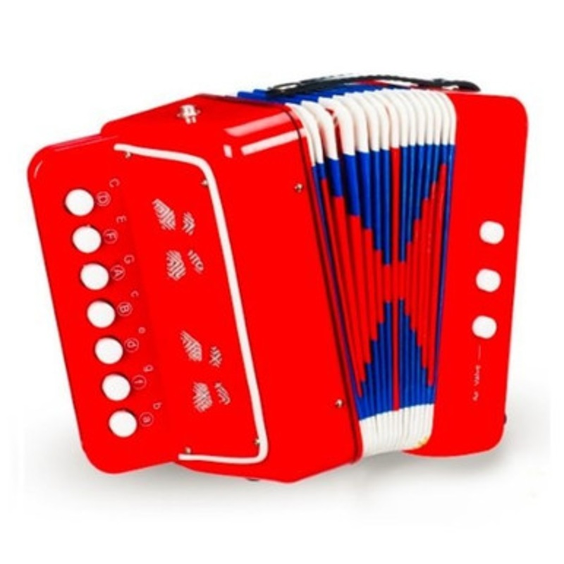 Accordion – 14 Tone – Red
