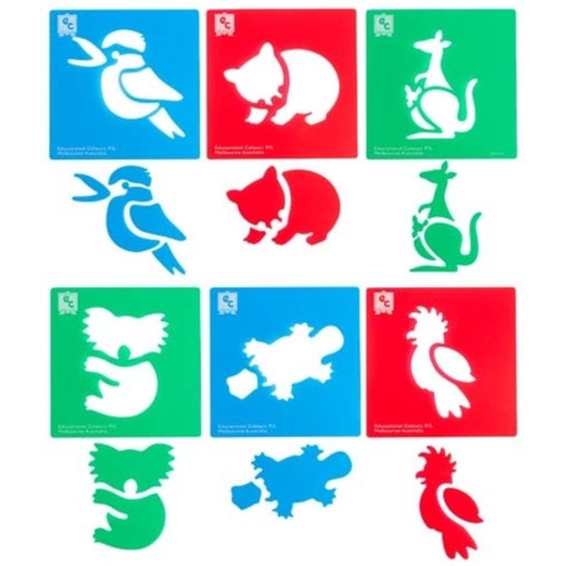 Australian Animals Series #1 Stencil Set 6