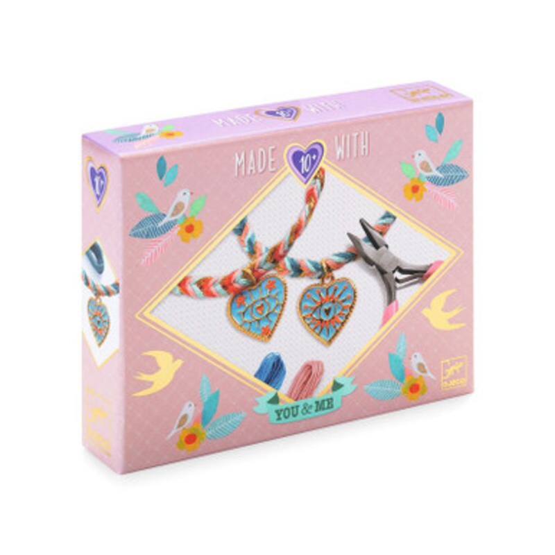 Djeco – You & Me – Friendship & Hearts Beads Set