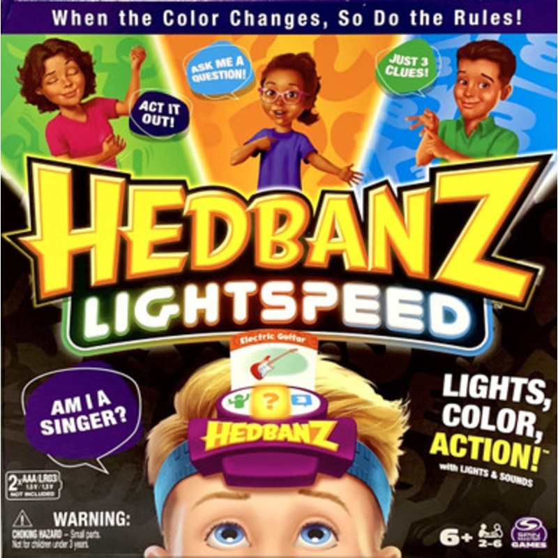 Hedbanz Light Speed Game