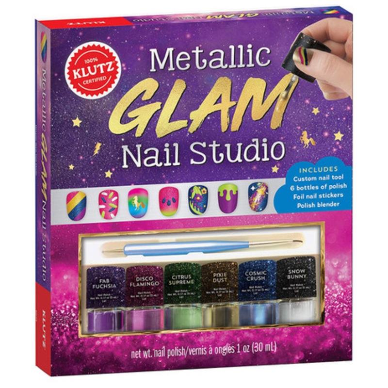 Klutz – Metallic Glam Nail Studio
