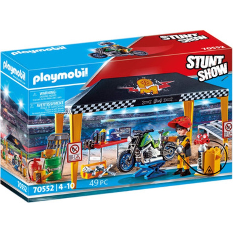 Playmobil Stunt Show – Stunt Show Service Tent | 70552
