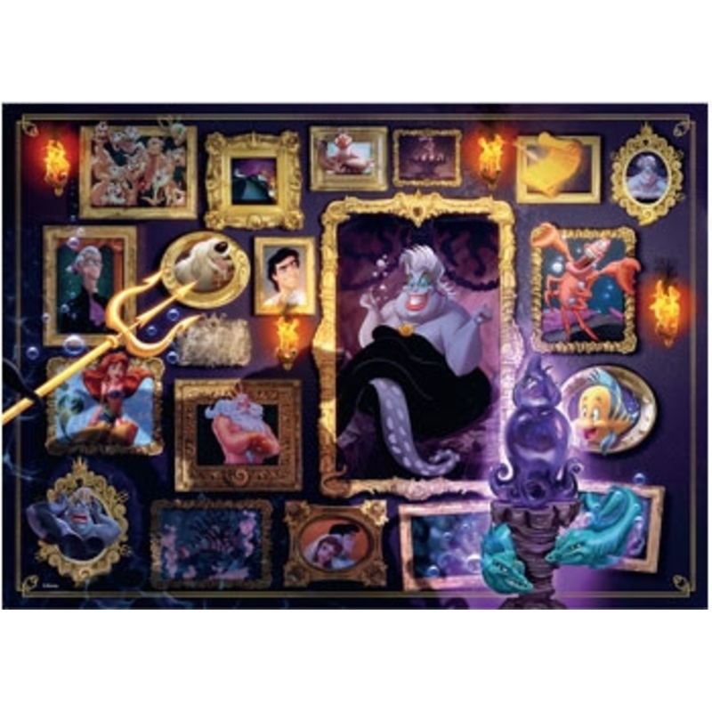 Ravensburger 1000pc – Disney Villainous Ursula Puzzle