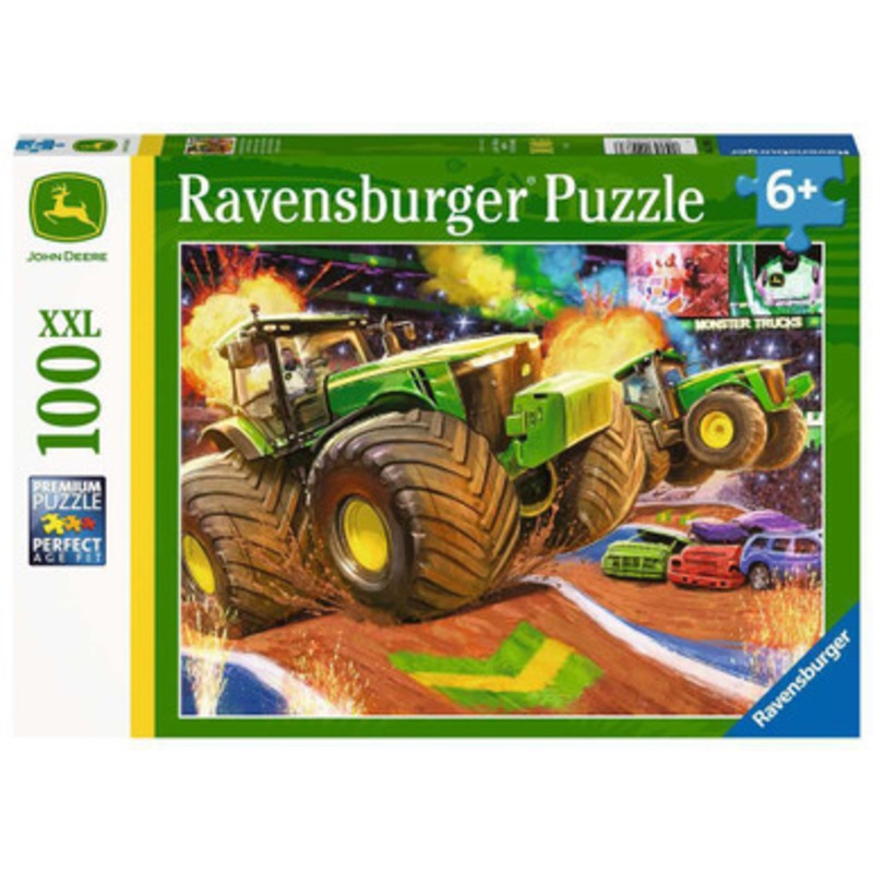 Ravensburger 100pc – John Deere Big Wheels Puzzle