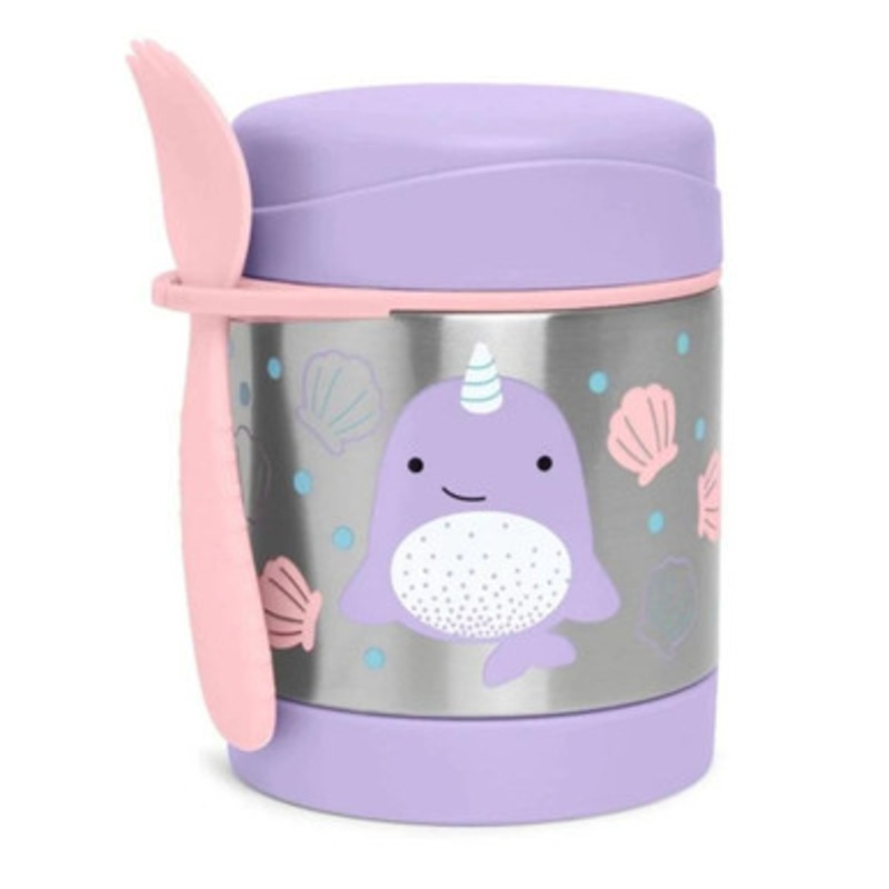 Skip Hop Zoo Insulated Food Jar – Narwhal