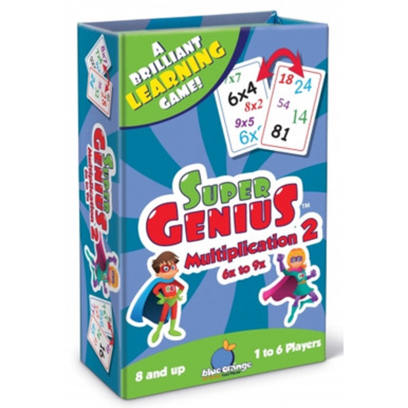 Super Genius Multiplication 2 Game