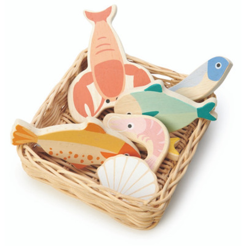 Tender Leaf Toys – Seafood Basket