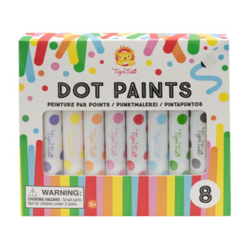 Tiger Tribe – Dot Paints 8pk