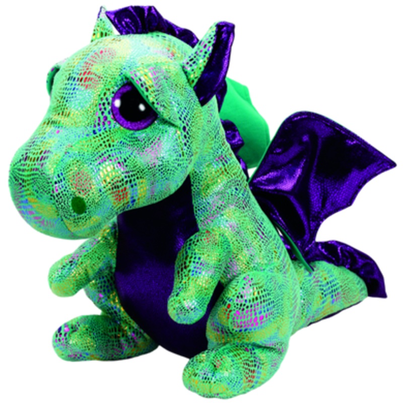 TY Beanie Boos Large – Cinder The Green Dragon
