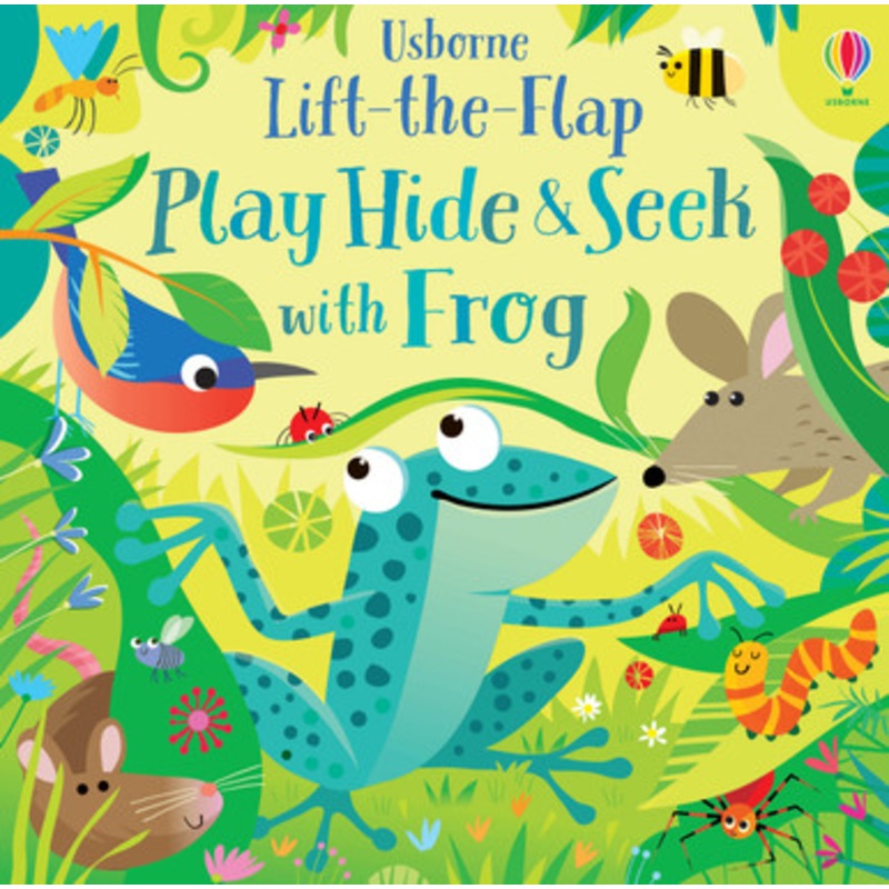 Usborne Lift-the-Flap Play Hide And Seek With Frog