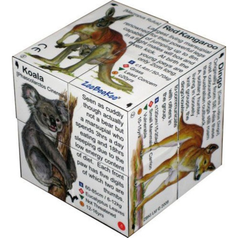 ZooBooKoo – Australian Animals Cube Book