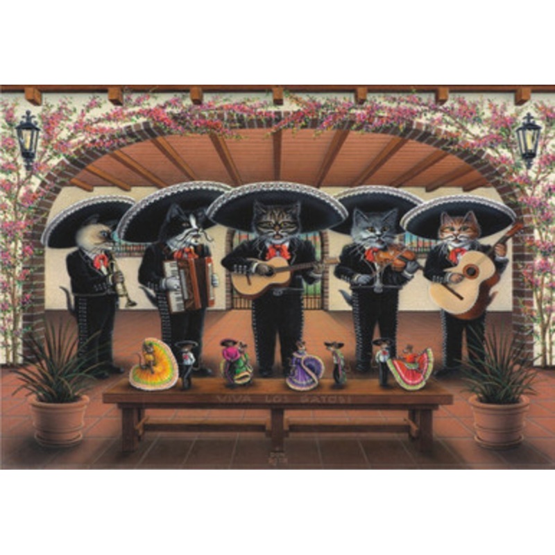 Anatolian 500pc – Mariachi Meowsic Puzzle