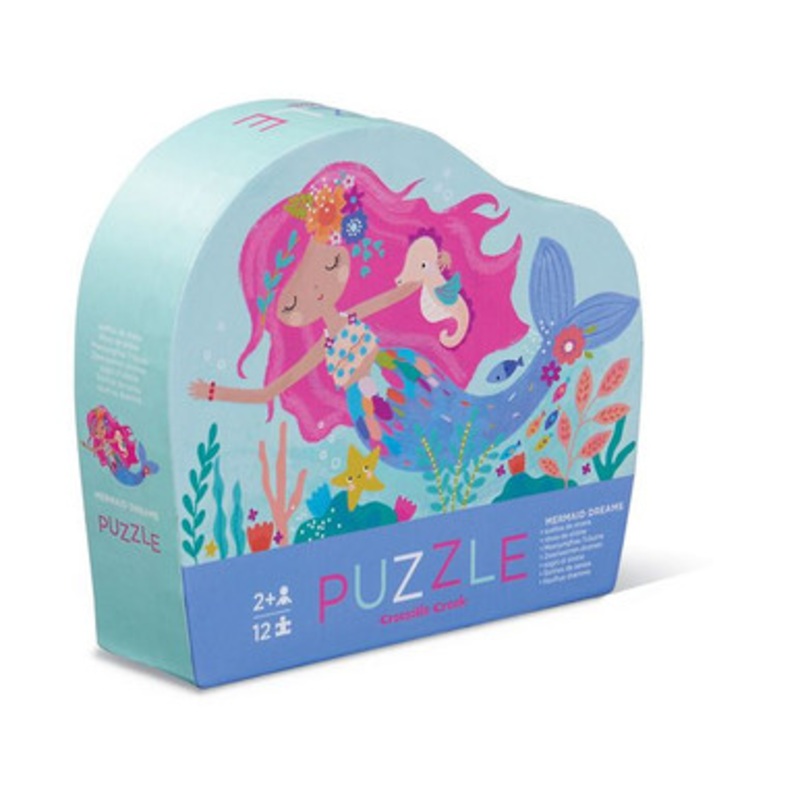 Crocodile Creek – 12 piece Mini- Mermaid Dreams Puzzle