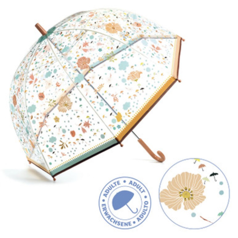 Djeco – Little Flowers PVC Adult Umbrella