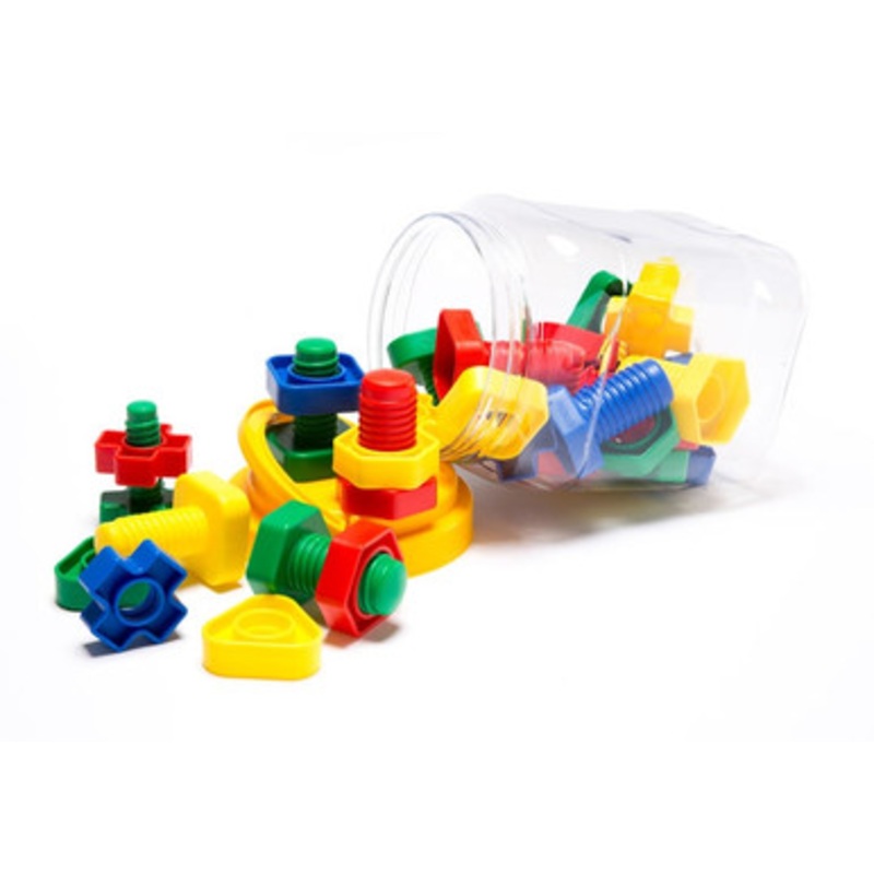 Educational Colours – Nuts & Bolts 32 pcs